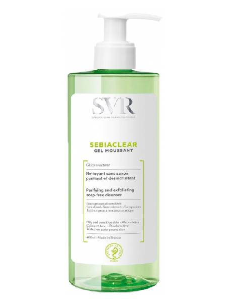 SVR Sebiaclear Foam Gel<br> پاکەرەوەی تایبەت بە پێستی چەور